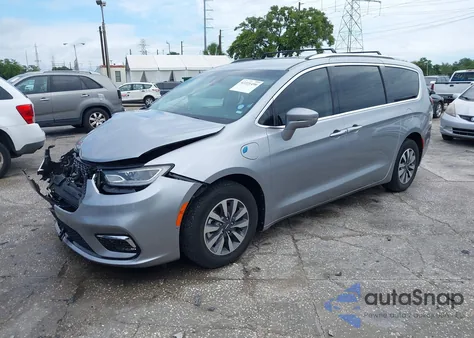 2021 Chrysler Pacifica Hybrid Touring L z USA, uszkodzony, nr VIN 2C4RC1L79MR594547